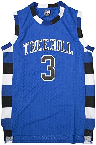 MOLPE Scott #3 Tree Hill Ravens Basketball Jersey S-XXXL Blue