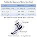 100% Waterproof Boys Socks, RANDY SUN Outdoor Sports Sock For Hiking/Ski/Fishing