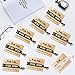 MOOKOO Bridesmaid bracelets-Ikooo 9 pcs Love Knot Open Bangle With Bride Tribe Hair tie for Best Friend, BFF of the Bride wedding Gift (9 Rose gold with black hair tie)
