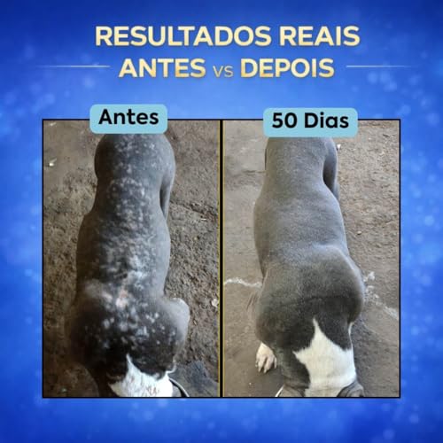 Suplemento Cachorro Forte Pelo & Derme 250g | Pele Saudável e Pelagem Forte | Auxilia na Queda de Pelos e Coceiras | Biotina, Zinco e Ômega 3 | VeterinUp