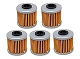 Factory Spec, FS-718, 5 PACK Oil Filters Honda ATV TRX450R TRX450ER CRF250R CRF450R