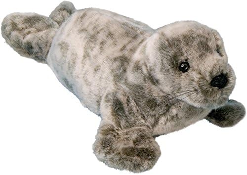 Amazon Com Douglas Speckles Monk Seal Plush Stuffed Animal Toys Games