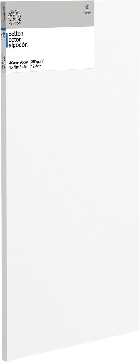 Winsor & Newton Classic 6201070 Stretcher Frame Triple Primed 350 g/m² Strip Thickness 19 mm Cotton 40 x 80 cm
