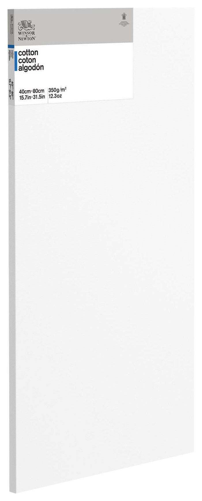 Winsor & Newton Classic 6201070 Stretcher Frame Triple Primed 350 g/m² Strip Thickness 19 mm Cotton 40 x 80 cm