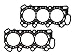 Evergreen HS4036 Cylinder Head Gasket Set