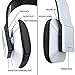 GOgroove BlueVIBE DLX Hi-Def Over-Ear Bluetooth Headphones - Ultra Premium White