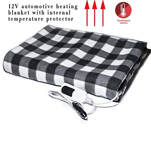 DaoAg Car Supplies Winter Car Constant Heating Blanket Travel Camping Picnic Heater