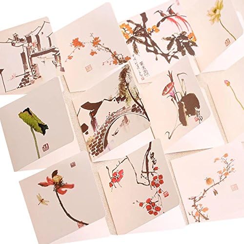 Featuring Hand-Drawn Thank You Card： Assorted Blank All-Occasion Note Cards (Mixed Series)