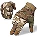 AXBXCX Breathable Flexible Rubber Hard Knuckle Full Finger Tactical Gloves Protection for Riding Driving Motorcycle Cycling ATV Dirtbike Motorbike Hunting Shooting Airsoft Paintball Camouflage CP XL