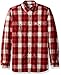 Carhartt Men's Big & Tall Fort Plaid Long Sleeve Shirt