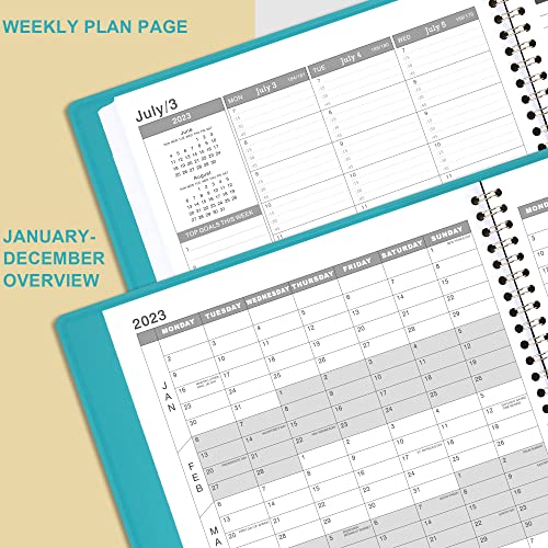 2023 Weekly Appointment Book/Planner 53 Weeks Daily Planner, January