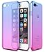 iPhone 8 Plus Case,CLONG iPhone 7 Plus Colorful Clear Slim Case Translucent Impact Resistant Protective Shell Flexible Soft TPU Bumper Cover for Apple iPhone 7 Plus/iPhone 8 Plus 5.5
