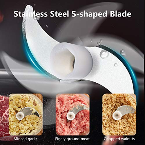 2020 New Upgrade Electric Mini Food Garlic Vegetable Chopper Grinder