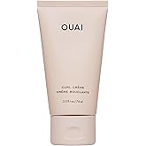 OUAI Travel Size Curl Cream - Curl Defining Cream with Chia & Linseed Oil - Enhances Definition, Hydration & Shine - Tames Frizz & Protects from Humidity - Curly Hair Products for Women (2.5 oz)