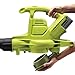 Sun Joe iONBV 40-VoltVariable-Speed (up to 201 MPH) Cordless Blower/Vacuum/Mulcher with Brushless Motor, Kit (w/4.0-Ah Battery + Quick Charger)