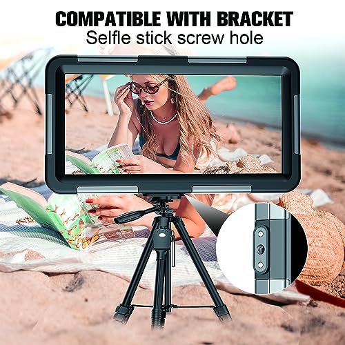 ZLiME Professional Diving Phone Case Pouch Waterproof Smartphone, IPX8 Waterproof Phone Pouch Underwater Protective Case for iPhone Samsung Huawei LG Google (Black)