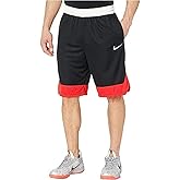Nike Men's Nike Dry Icon Short, Black/University Red/(White), Medium