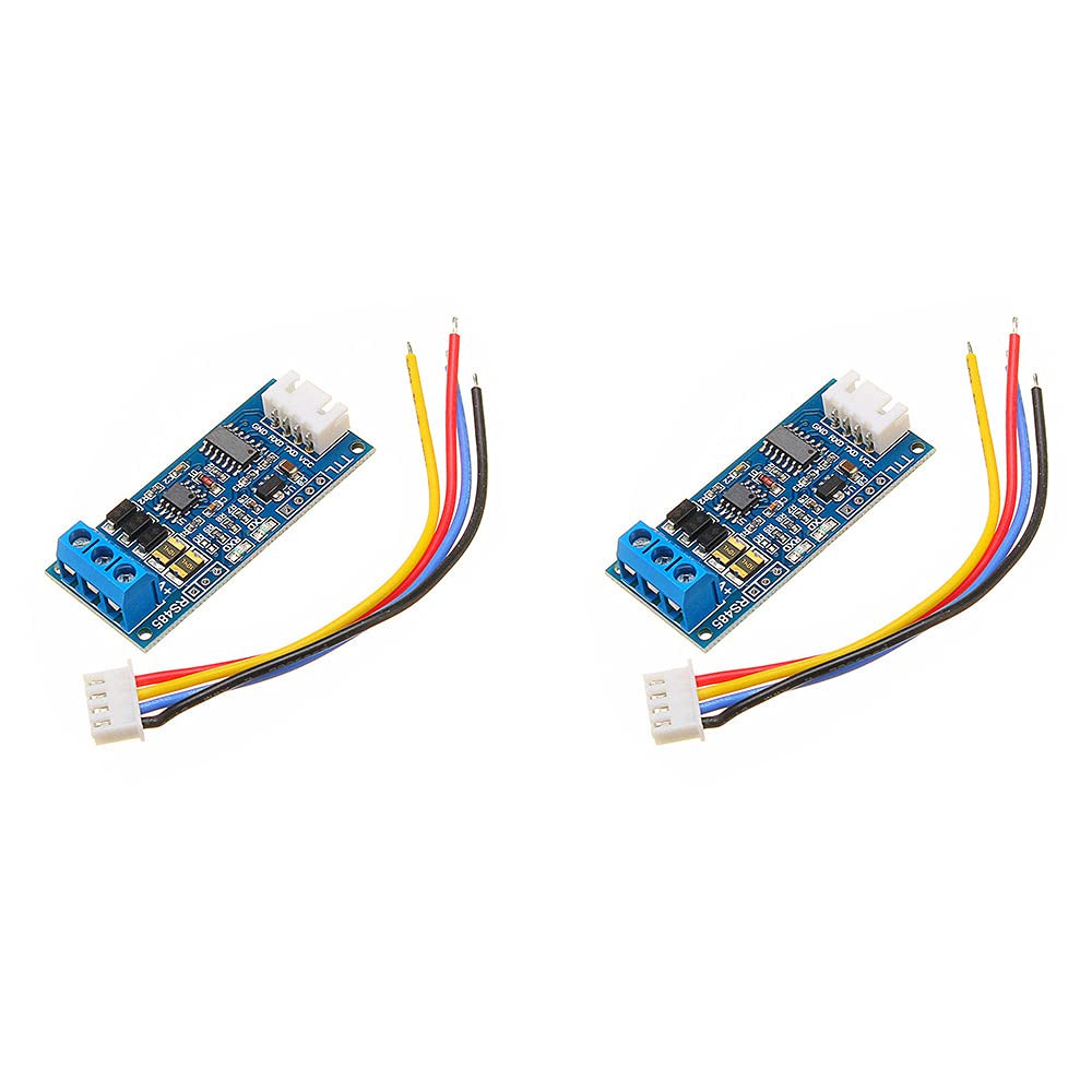 DollaTek 2Pcs TTL Serial Port to RS485 Converter Module with Cable for Arduino