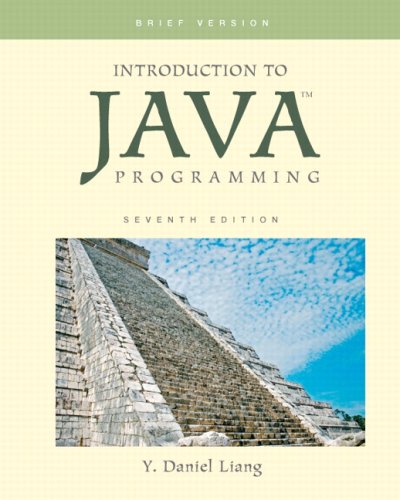 Introduction to Java Programming: Liang, Y. Daniel: 9780136042587 ...