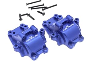 CODA RACING 2Pcs Alloy Front&Rear Differential Housing for Traxxas 1/18 LaTrax Teton Desert Prerunner Rally SST -Replaces Part 7530