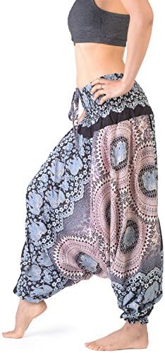 Forgotten Tribes Premium Harem Pants Elephant Honeycomb Harem Trousers for Women