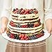 Round Cake Boards By Pro Dispose – Set Of 24 White Cake Circles – 6 Of Each Size Cake Rounds (6, 8, 10, and 12 Inches) – Ideal For Cake Decorating & Multi-Tier Stacked Cakes (White)