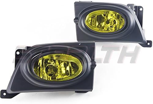 STEALTH STF0059-Y 06 08 Honda Civic Fog Light OEM FIT Yellow Lens