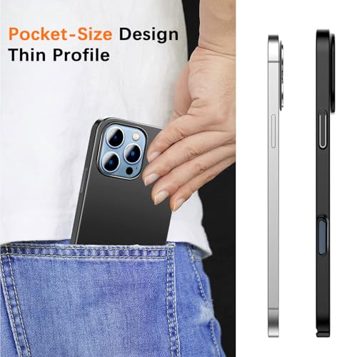 Galful iPhone 16 Pro Max Case, Ultra Thin Hard Matte PC Case, Shock and Scratch Resistant, Matte Texture