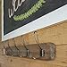Acacia Grove Rustic Wall Mounted Coat Rack, 28