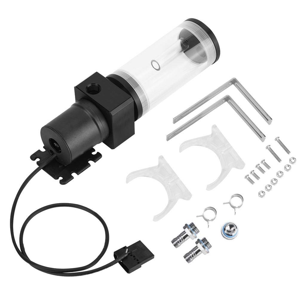 Buy Eboxer PC Water Pump Tank, G1/4 Acrylic Cylinder Computer Water