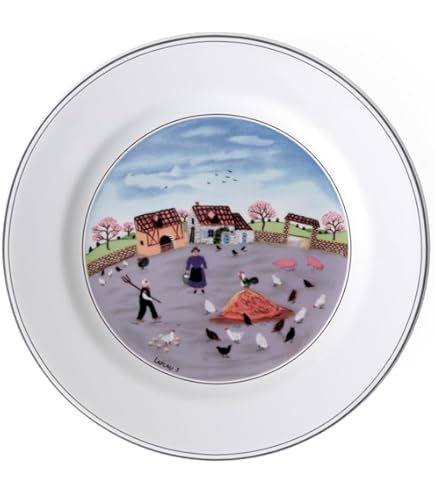 Amazon.com: Villeroy & Boch Design Naif Salad Plate #6- Hunter