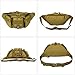 Huntvp Tactical Waist Pack Bag Military Fanny Packs WR Hip Belt Bag Pouch for Hiking Climbing Outdoor Bumbag-Black