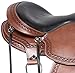 Acerugs GAITED TN Walking Horse Western Saddle TACK Set Premium Leather Bridle REINS Breast Collar (Brown, 16″)thumb 4