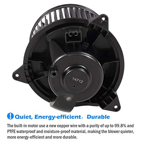 AUTEX HVAC Blower Motor Assembly 700105 Replacement for Ford Focus 2000 ...