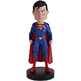 Royal Bobbles Superman 6” DC Comics Bobblehead, Premium Polyresin Lifelike Figure, Unique Serial Number, Exquisite Detail