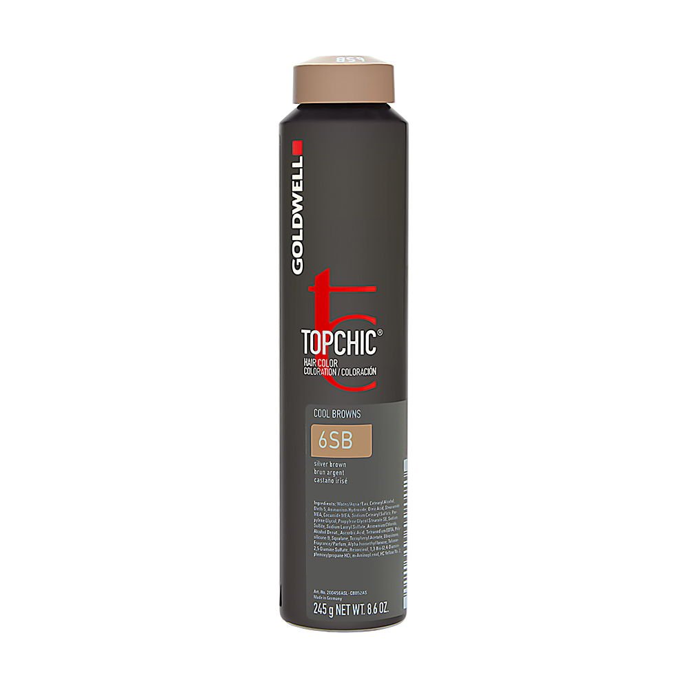Amazon Com Goldwell Topchic Hair Color 6sb Silver Brown 8 6