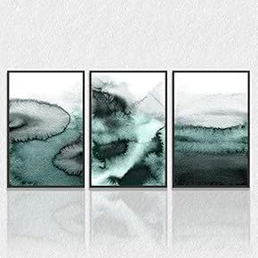 signwin 3 Piece Framed Canvas Wall Art Abstract...