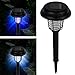 Solar LED And UV Pathway Lighting With Bug Zapper