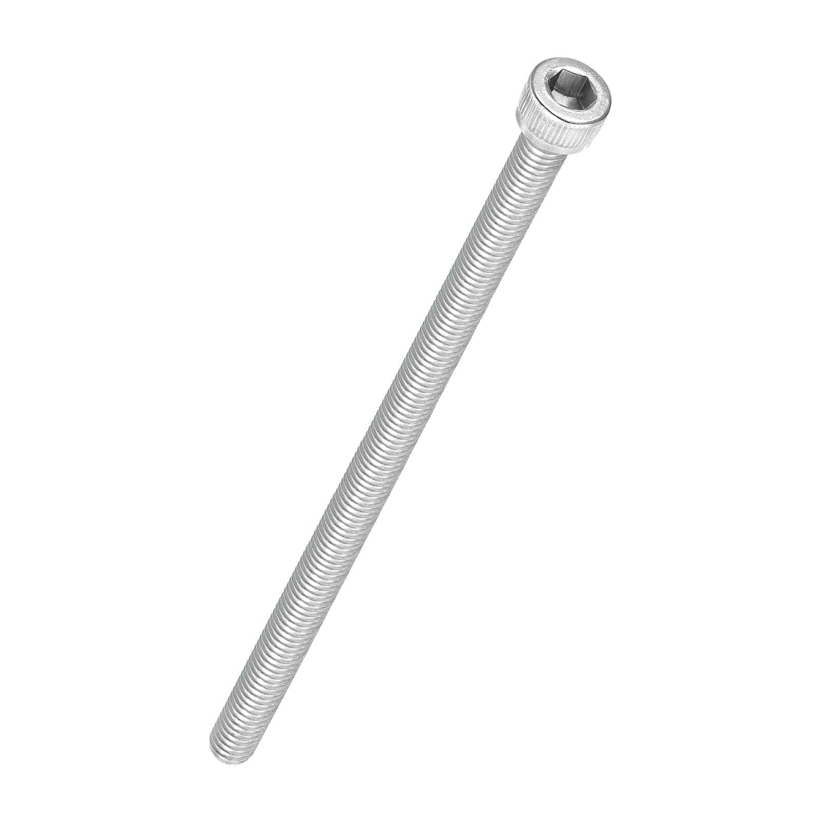 Kozelo 5pcs Socket Head Cap Screws - [M6-1 x 150mm] 304 Stainless Steel Allen Socket Drive for Electrical Motor 3D Printing Fan Engine Replacement Use, Silver — image 1