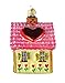 Old World Christmas Sweetheart Cottage Glass Ornament