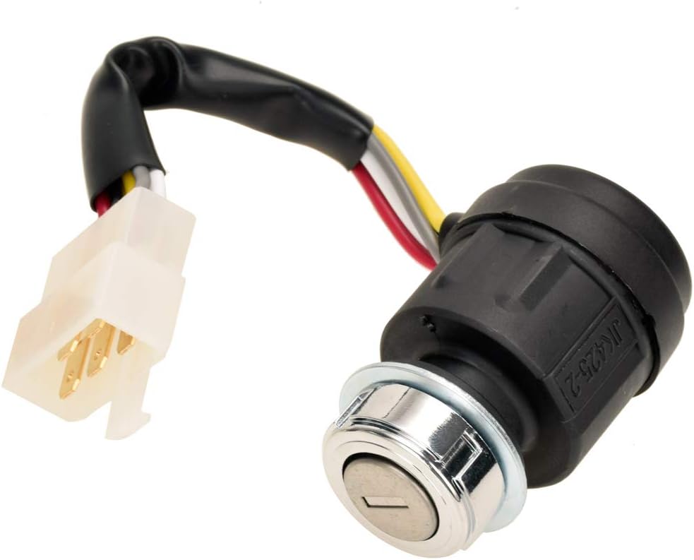 HIAORS 5 wire Ignition Key Switch with Cap for 50cc 70cc 90cc 110cc