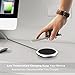 Wireless Charger, YOUSTOO FC60 Qi Wireless Charge Charging Pad for iPhone X, iPhone 8, 8 Plus, Samsung Galaxy S8, S8 Plus, S7, S7 Edge, S6 Edge Plus, Note 8, Note 5 [Ultra Slim] [Sleep-friendly]