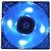 MASSCOOL 80mm Blue LED Cooling Fan BLD-08025S1M