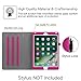Fintie iPad 9.7 2018 2017 / iPad Air 2 / iPad Air Case - [Corner Protection] Multi-Angle Viewing Folio Cover w/Pocket, Auto Wake/Sleep for Apple iPad 6th / 5th Gen, iPad Air 1/2, Magenta