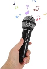Operitacx Kids Mini Microphone 2pc Toddler Fake Karaoke Echo Toy Pretend Play view 5