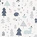 Carousel Designs Pink and Navy Baby Woodland Crib Blanket