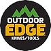 Outdoor Edge ParaClaw Camo Medium, PCC-80C, Paracord Survival Bracelet with 1.5 Inch Knife Blade, Camo, Medium Size