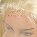 Licoville 613 Lace Front Wig Short 14 Inch Straight Blonde Human Hair Wigs Pre Plucked Bleached Knots 150% Density Brazilian Glueless Lace Frontal Wigs 13x4 Free Part