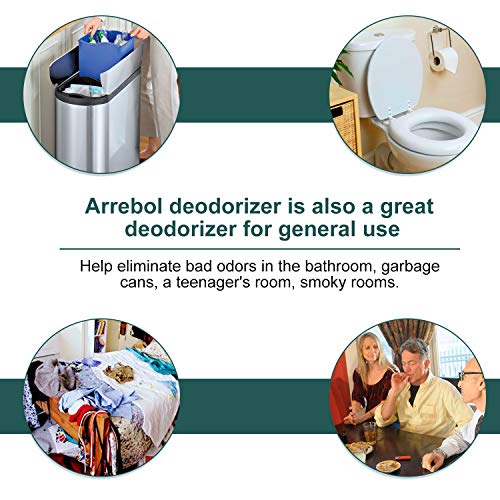 Natural Shoe Deodorizer Spray, Arrebol Foot Odor Eliminator and Air Freshener with Peppermint Oil, Tea Tree Oil, Clove Leaf Oil,Best for Stinky Shoes, Smelly Feet & Sport (black)