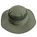 mysuntown Bucket Boonie Hat Fashion Summer Anti-UV Fishing Hats Outdoor Sun Protection Hats